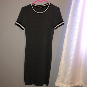 Dark Grey Forever 21 Dress